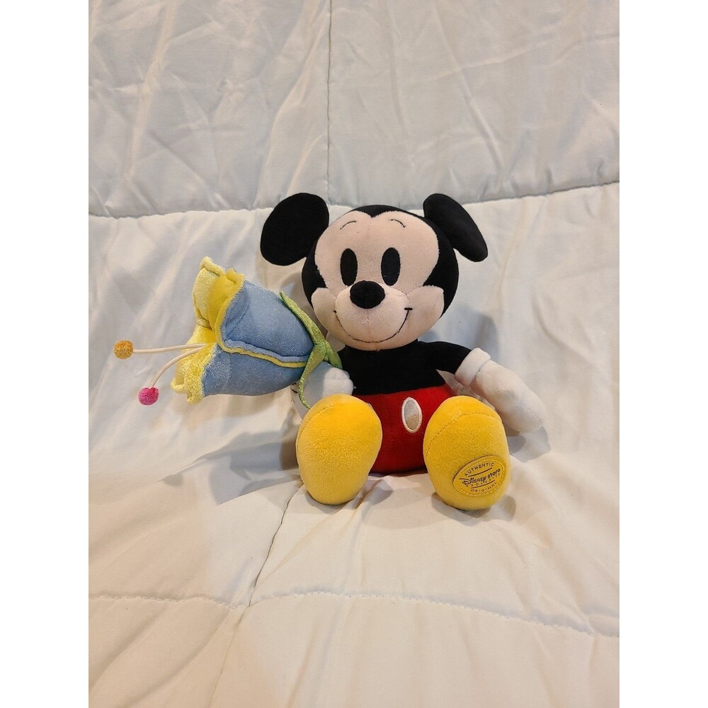 Disney Store Exclusive Mickey Mouse with Tulip Plush